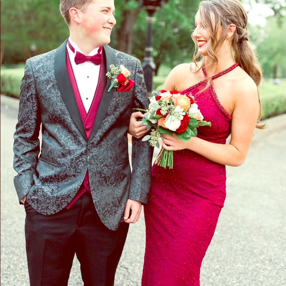 2 piece Prom Dress